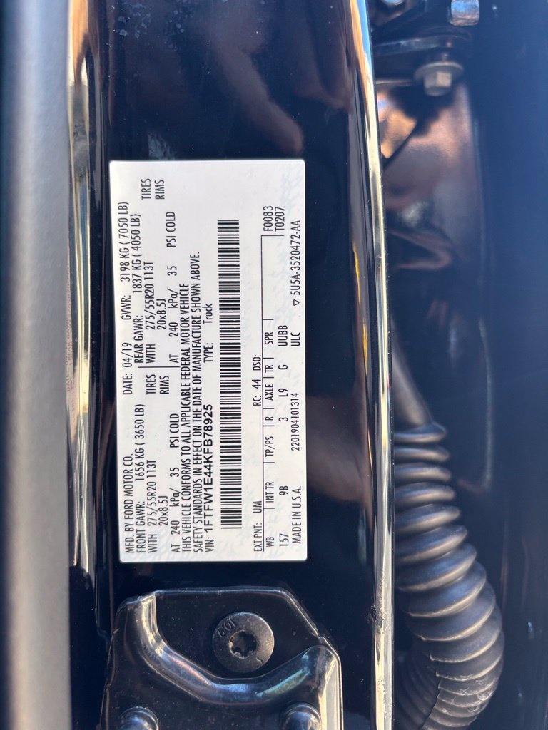 Used 2019 Ford F150 Platinum w/ Equipment Group 701A Luxury AWD/4WD image 15