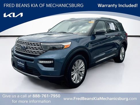 Used 2020 Ford Explorer Limited w/ Class III Trailer Tow Package AWD/4WD image 3