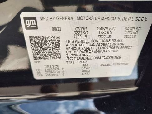 Used 2021 GMC Sierra 1500 SLT AWD/4WD image 33