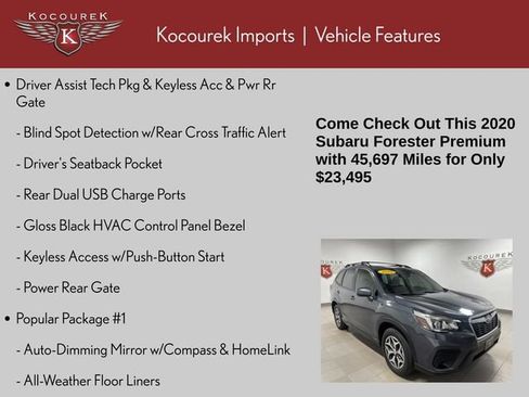 Used 2020 Subaru Forester Premium AWD/4WD image 4