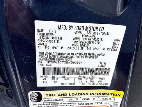 Used 2014 Ford F150 King Ranch w/ King Ranch Luxury Package RWD image 6