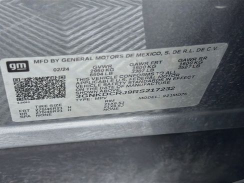 Used 2024 Chevrolet Blazer EV RS AWD/4WD image 12