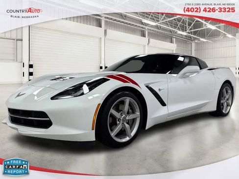 Used 2014 Chevrolet Corvette Stingray Coupe w/ 2LT Preferred Equipment Group image 1