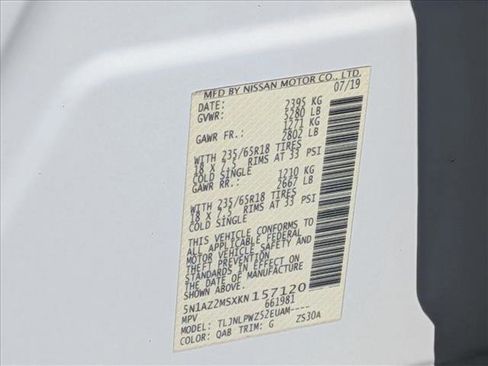 Used 2019 Nissan Murano S AWD/4WD image 24