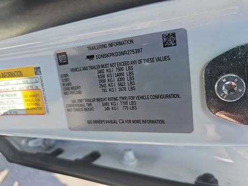 Used 2022 Chevrolet Tahoe Z71 w/ Luxury Package image 31