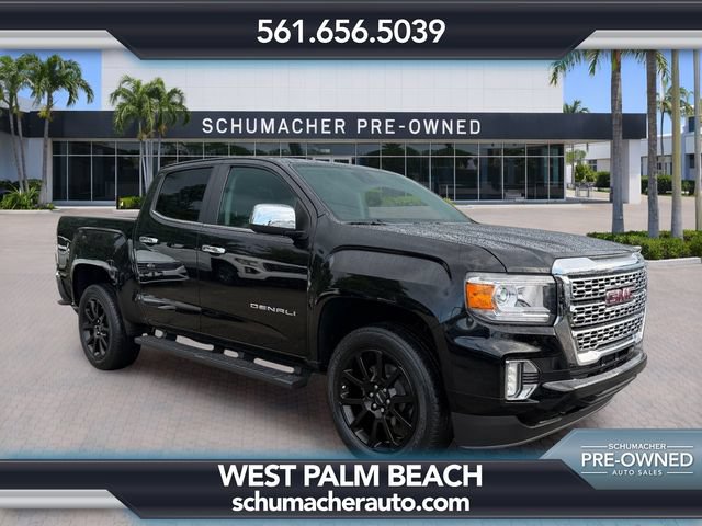 Certified 2022 GMC Canyon Denali w/ Denali Black Edition Package RWD image 1