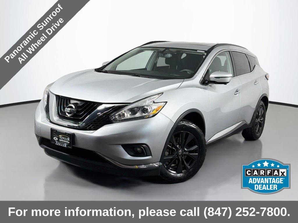Used 2017 Nissan Murano SV w/ Premium Plus Package AWD/4WD image 1