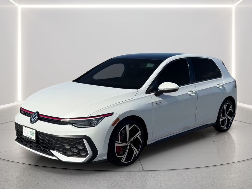 Used 2025 Volkswagen GTI SE FWD image 1