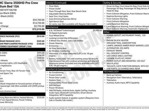 Used 2026 GMC Sierra 3500 Pro w/ Convenience Package image 5