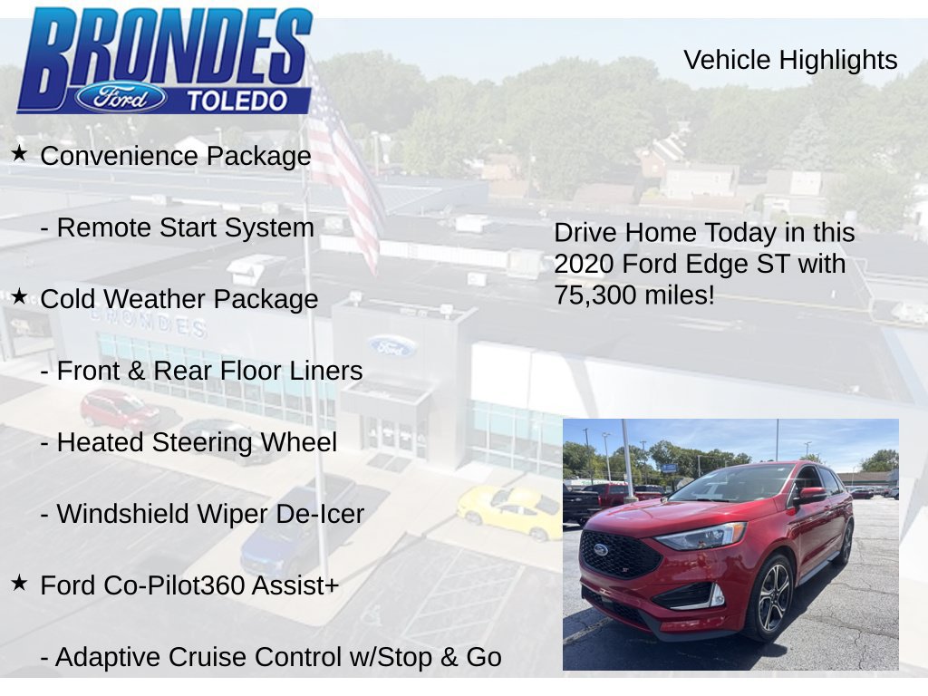 Used 2020 Ford Edge ST w/ Cold Weather Package AWD/4WD image 12