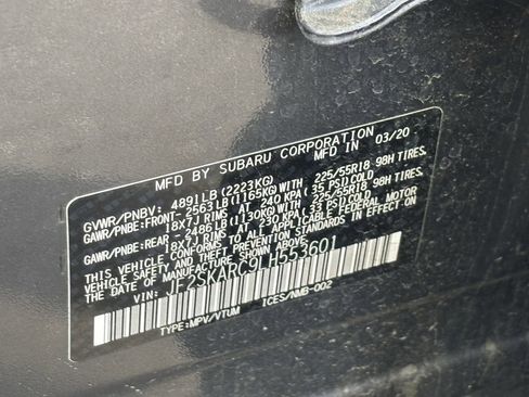 Used 2020 Subaru Forester Sport w/ Popular Package #2 image 13