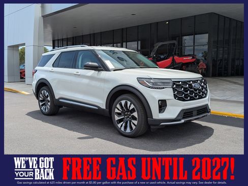 New 2026 Ford Explorer Platinum w/ LUX Leather Package AWD/4WD image 2