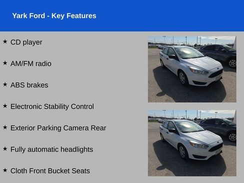 Used 2017 Ford Focus S image 2