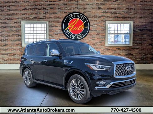 Used 2018 INFINITI QX80 2WD w/ Deluxe Technology Package image 1
