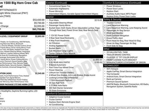 New 2026 RAM 1500 Big Horn AWD/4WD image 30