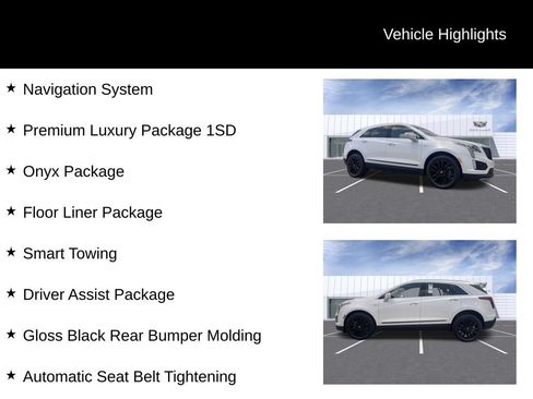 New 2026 Cadillac XT5 Premium Luxury w/ LPO, ONYX Package AWD/4WD image 10