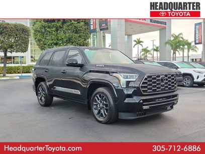 New 2026 Toyota Sequoia Platinum