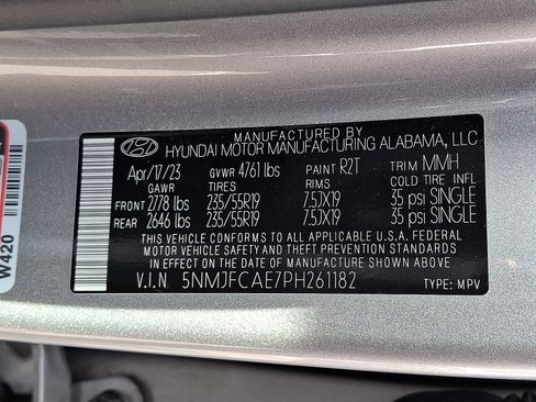 Used 2023 Hyundai Tucson SEL w/ Convenience Package AWD/4WD image 28