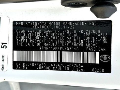 Used 2023 Toyota Camry LE w/ Convenience Package FWD image 32