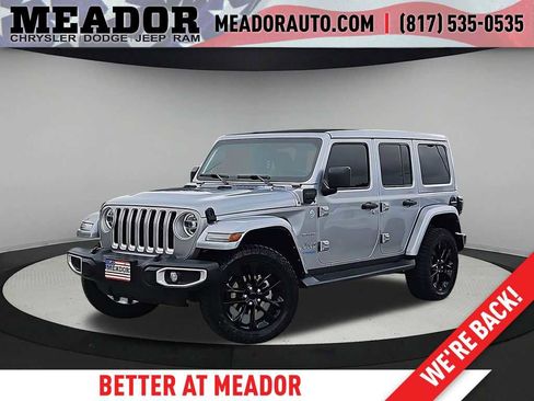 Used 2021 Jeep Wrangler Unlimited Sahara w/ Cold Weather Group AWD/4WD image 1