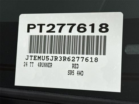 Certified 2024 Toyota 4Runner SR5 AWD/4WD image 42