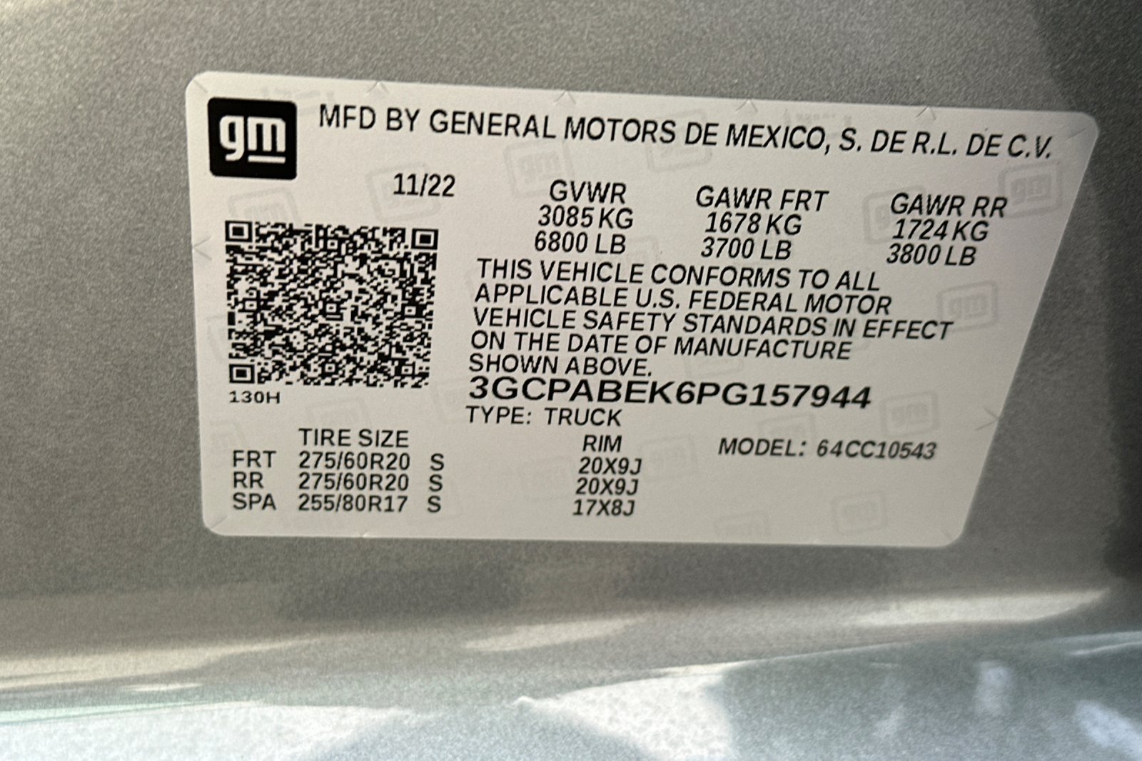 Certified 2023 Chevrolet Silverado 1500 Custom RWD image 37