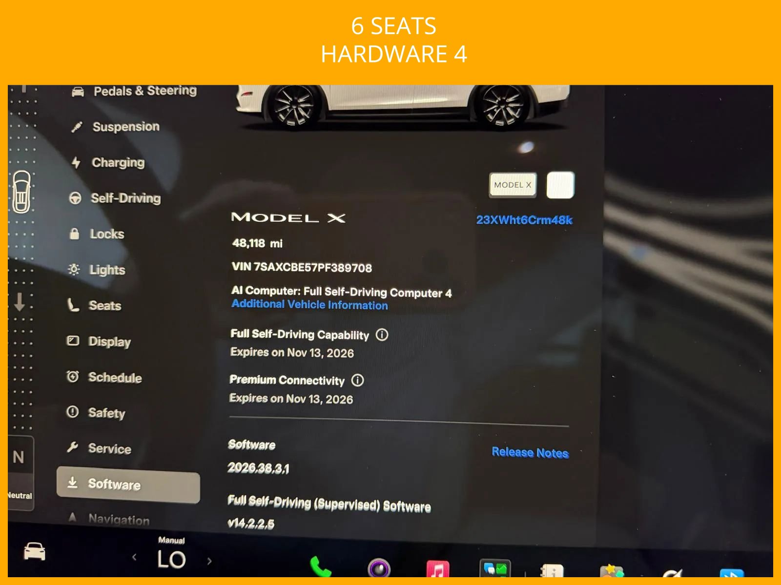 Used 2023 Tesla Model X AWD/4WD image 3