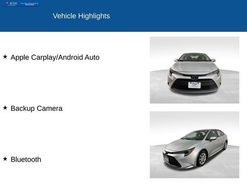 Used 2024 Toyota Corolla LE FWD image 2