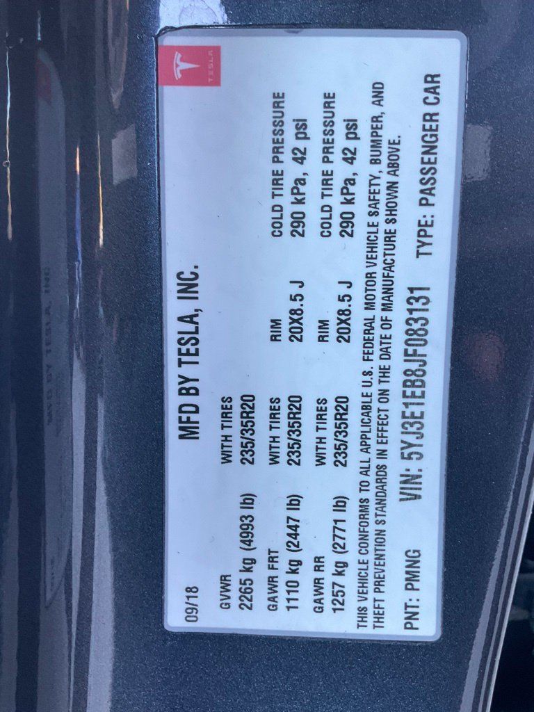 Used 2018 Tesla Model 3 Performance AWD/4WD image 21