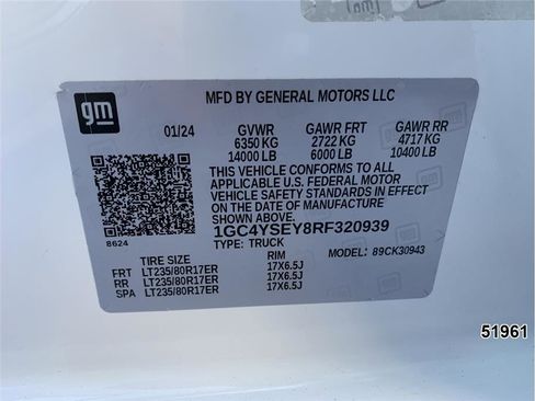 Used 2024 Chevrolet Silverado 3500 W/T w/ WT Convenience Package image 17