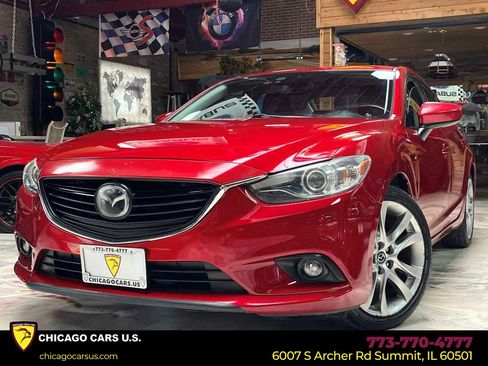Used 2014 MAZDA MAZDA6 Grand Touring w/ MRCC + FOW Package FWD image 1