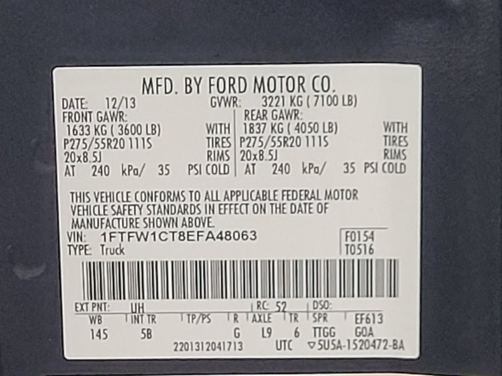 Used 2014 Ford F150 FX2 w/ Equipment Group 402A Luxury RWD image 33