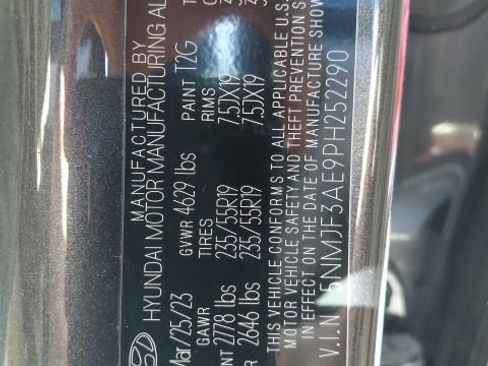 Certified 2023 Hyundai Tucson SEL w/ Convenience Package FWD image 5