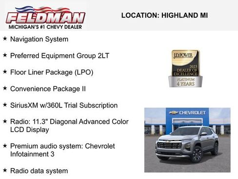 New 2026 Chevrolet Equinox LT w/ Convenience Package II image 3