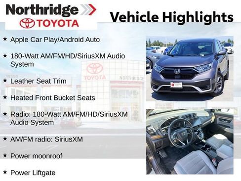 Used 2021 Honda CR-V EX-L image 2