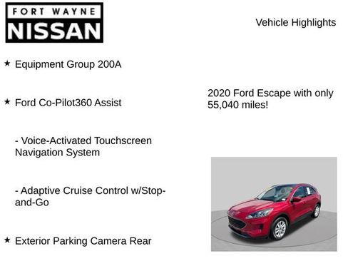 Used 2020 Ford Escape SE AWD/4WD image 8