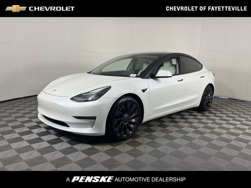 Used 2021 Tesla Model 3 Performance image 1