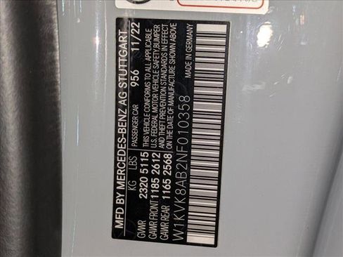 Certified 2022 Mercedes-Benz SL 55 AMG 4MATIC image 27