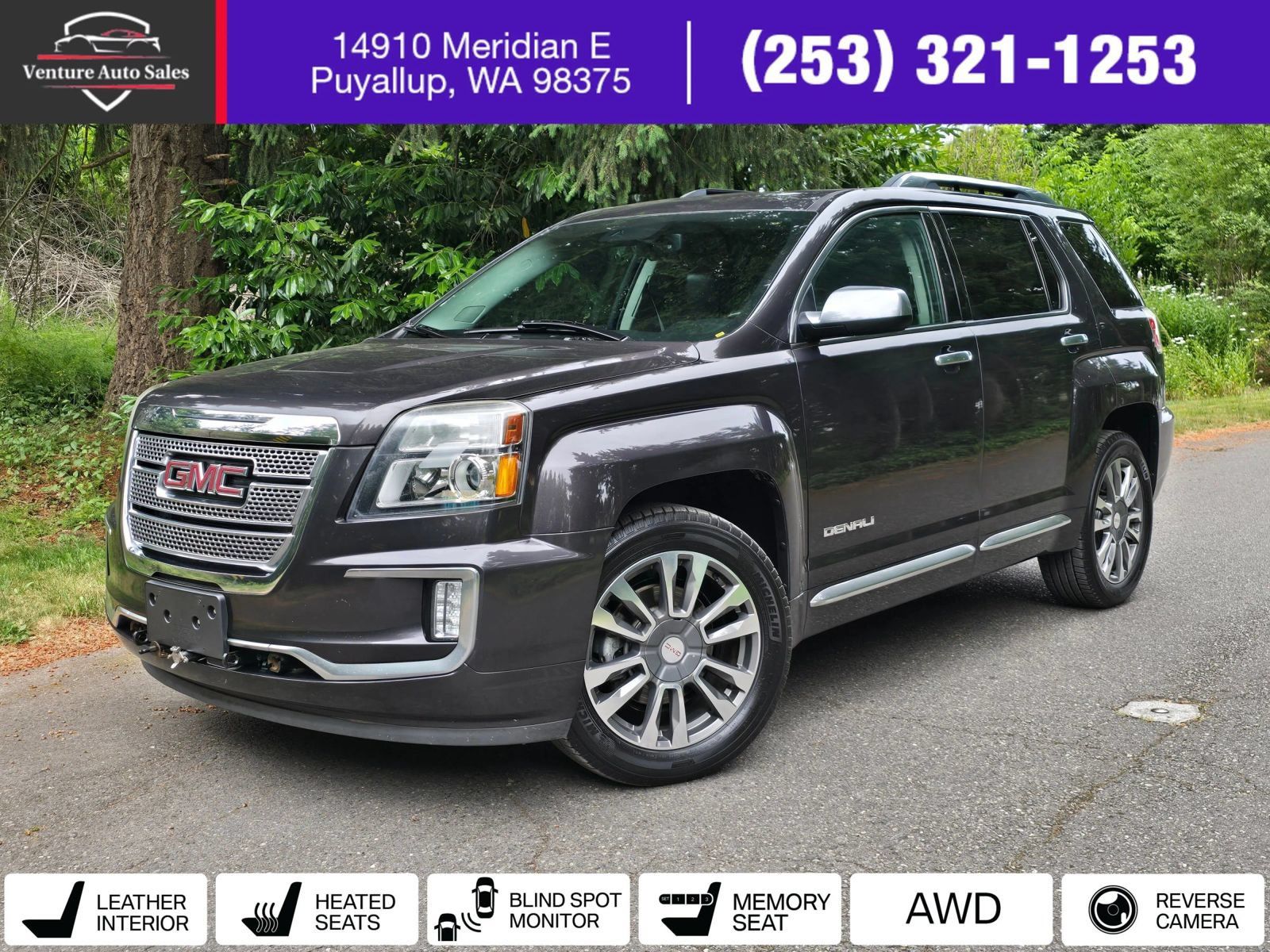 Used 2016 GMC Terrain Denali AWD/4WD image 1