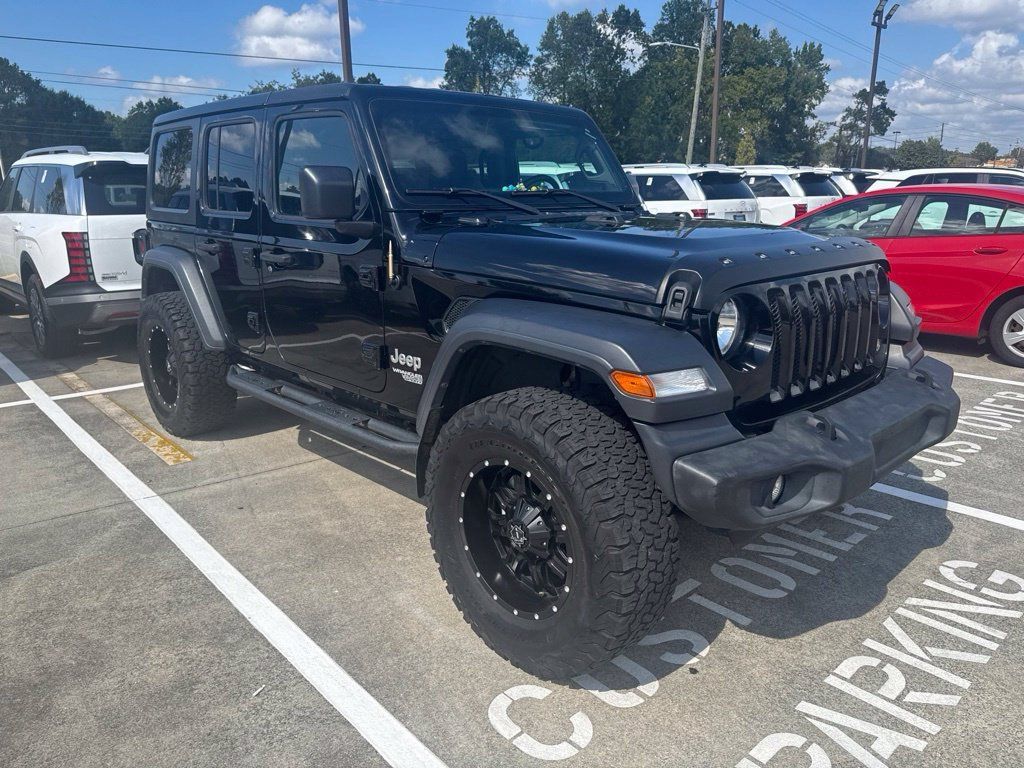 Used 2019 Jeep Wrangler Unlimited Sport S AWD/4WD image 1