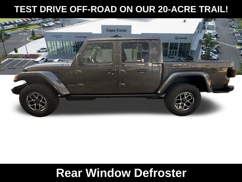 New 2026 Jeep Gladiator Rubicon w/ Steel Power Dome Hood Package AWD/4WD image 8