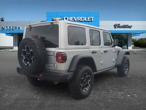 Used 2022 Jeep Wrangler Unlimited Rubicon 4xe w/ Steel Bumper Group AWD/4WD image 5