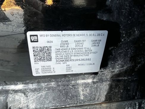 Used 2024 Chevrolet Blazer RS w/ LPO, Cargo Package image 37