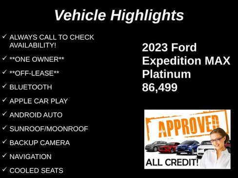Used 2023 Ford Expedition Max Platinum AWD/4WD image 9