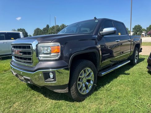 Used 2014 GMC Sierra 1500 SLT w/ SLT Crew Cab Value Package AWD/4WD image 1