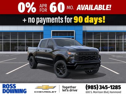 New 2026 Chevrolet Silverado 1500 Custom w/ LPO, Dark Essentials Package