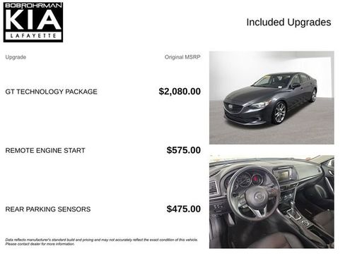 Used 2014 MAZDA MAZDA6 Grand Touring w/ GT Technology Package image 4