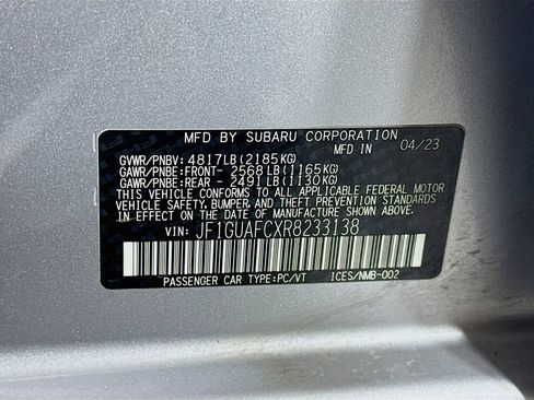 Used 2024 Subaru Impreza 2.0i Sport w/ Popular Package #1 AWD/4WD image 38