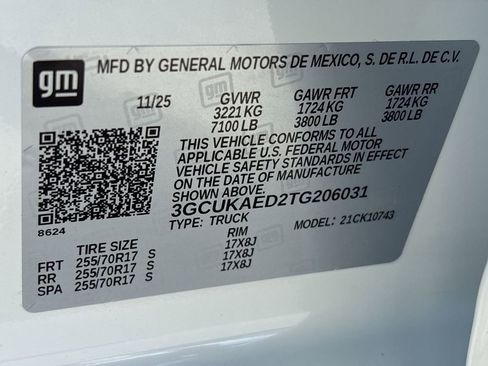 New 2026 Chevrolet Silverado 1500 W/T w/ WT Value Package image 33