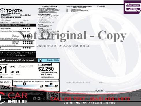 Used 2021 Toyota Tacoma SR5 image 11